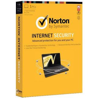 norton internet security 2013 1pc retail box  for
