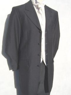 mens lightweight grey wedding prince edward dress suit more options