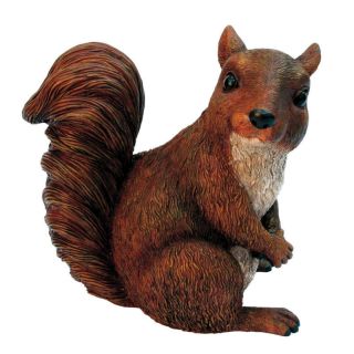 michael carr 508001 squirrel garden figurine  25