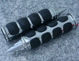 honda goldwing gold wing 1500 1800 chrome spike grips time