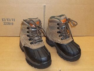 ozark trail youth leather waterproof insulated boots 11 time left