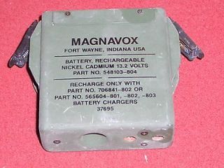   BATTERY CASE & PACK PRC 68 128 MAGNAVOX FIELD PHONE RADIO ARMY