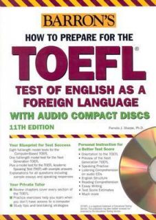 How to Prepare for the TOEFL by Pamela J. Sharpe 2004, Mixed Media 