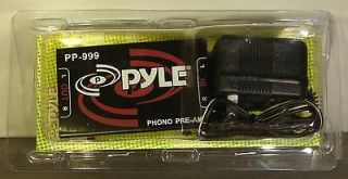 Newly listed Pyle PP 999 Phono Turntable Pre Amp w/ Power Adapter 