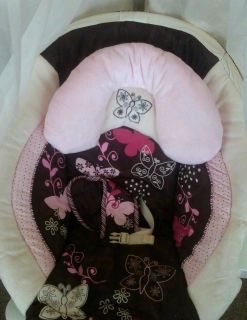 girls pink used fisher price papasan swing replacement cover seat