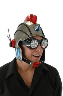 turbotron robot helmet hat costume elu8201 new 