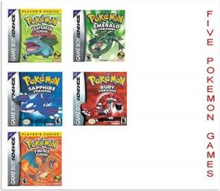 Newly listed pokemon firered,emeral​d, ruby, leafgreen,sapp​hire 