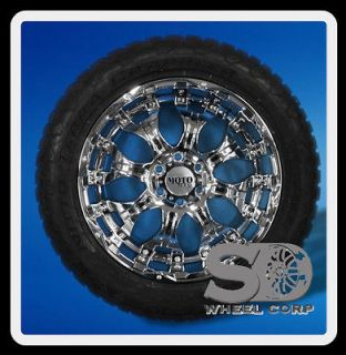   CHROME W/275 55 20 NITTO TERRA GRAPPLER AT (Specification 275/55R20