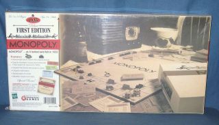 monopoly 1935 deluxe first edition classic reproduction 