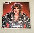 OZZY OSBOURNE VINTAGE SQUARE SHAPED PIN BADGE FROM THE 1980s BARK AT 