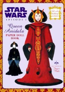 Queen Amidala Paper Dolls by Joyce Patti 1999, Paperback, Activity 