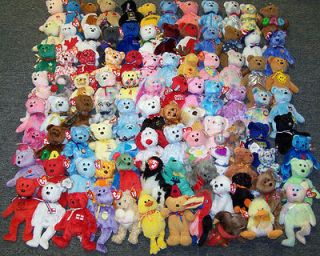 270 TY Beanie Babies Collection   Rare High Value Mint Beanies Lot 