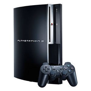  PlayStation 3 60 GB Piano Black Console PS2 Backward Compatible PS3 