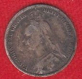 1892 sterling silver six pence coin needed for a wedding