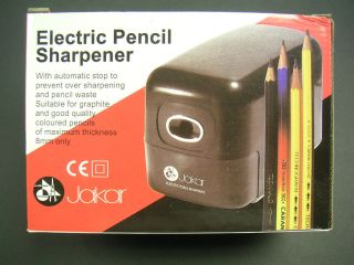 pencil sharpener automatic electric sharpner jakar  39