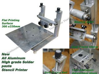 deluxe smt soldering paste stencil printer fixture from hong kong