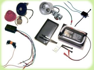 complete 12 volt lighting system for motorized bicycles time left