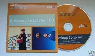 free ship palm pda zire 31 software installation cd time
