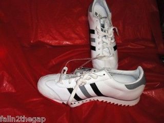 men s size 8 5 adidas rom leather athletic shoes nwt