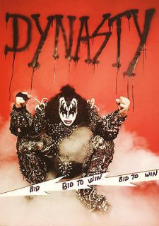 kiss gene simmons dynasty full color page shot very cool