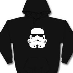 Storm trooper HOODIE HELMET army clone Imperial SIZES S 5XL