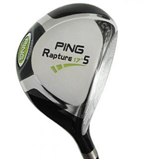 EXCELLENT WRX PING WORKS RAPTURE 17*TITANIUM 5 WOOD NV 65 S+FREE NEW 