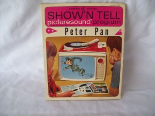   1964 General Electric Show N Tell picturesound program Peter Pan