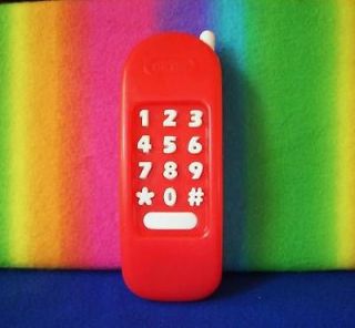 Vintage Little Tikes RED PHONE NUMBERS REPLACEMENT HTF pretend play 