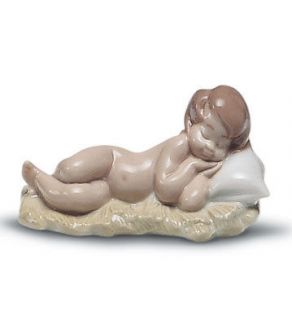 lladro 4670 baby jesus mint condition gloss finish time left