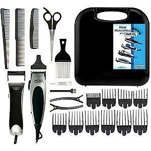 NEW Wahl Pro Complete 24 Piece Haircut Kit Finish Hair Clippers/Sciss 