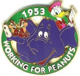 Pin 8499 100 Years of Dreams #88 Working for Peanuts New On Card 