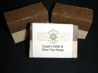 homemade pine tar goat s milk soap handmade all natural