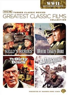 TCM Greatest Classic Films World War II Battlefront Europe DVD, 2009 