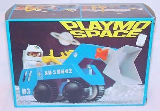 Playmobil PLAYMO SPACE MOON DUST DIGGER 3557 Klicky Figure Vehicle Set 