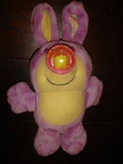 Vintage Playskool Mini Nosy Bears Purple Bunny Rabbit Easter Basket 