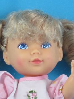 1992 CITITOY DOLL Blond Hair Blue Painted Eyes Vinyl/ Plastic 11 