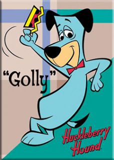 Hanna Barbera Huckle​berry Hound Golly Magnet