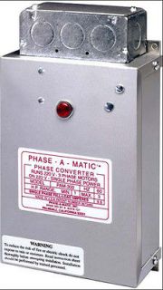 phase a matic static phase converter pam 300hd 1 3