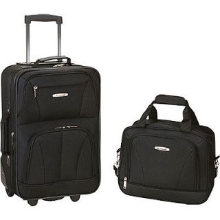rockland luggage rio 2 piece carry on luggage set time