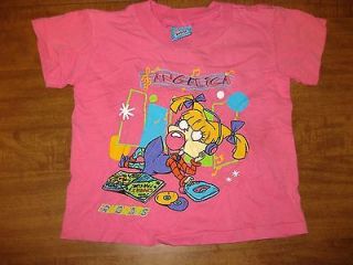   med shirt Nickelodeon cartoon Angelica Pickles bubble gum Cynthia