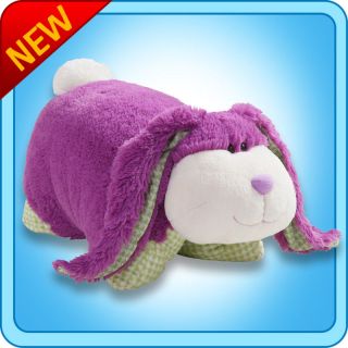 my pillow pets large 18 purple fluffy bunny toy gift