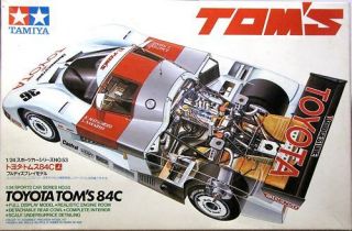 tamiya 1 24 toyota tom s 84c prototype endurance racer