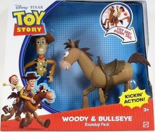 Toy Story WOODY & BULLSEYE Roundup Pack Playset Disney Pixar NIP 