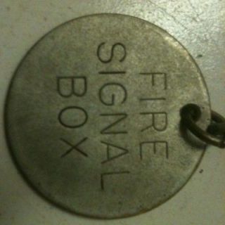 vintage antiqu e winding key for fire signal box time