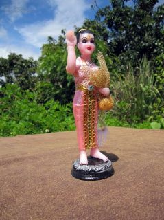 Plastic Presentation Doll in Full Traditional Thai Clothing   Female 