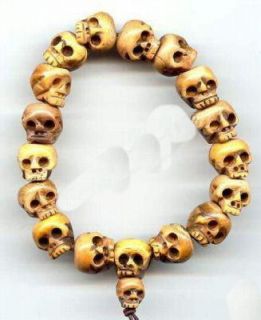 fine tibet carved skull prayer beads bracelet from china returns