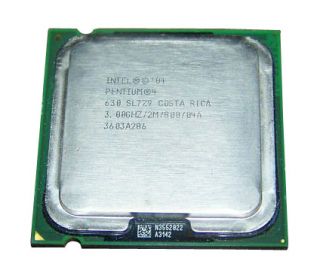 newly listed intel pentium 4 630 3 ghz processor time