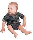 Baby WOODLAND CAMO SHORT SLEEVE SHIRT Top Hunting Gear Infant 6563 9 