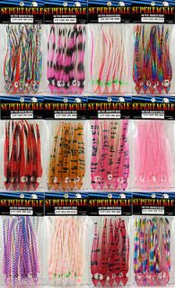   REDS 4¾ X 60 Octopus Hootchie Downrigger Salmon Fishing Lures