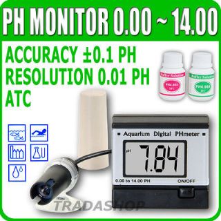 digital ph meter tester monitor 0 00 14 00 hydroponics